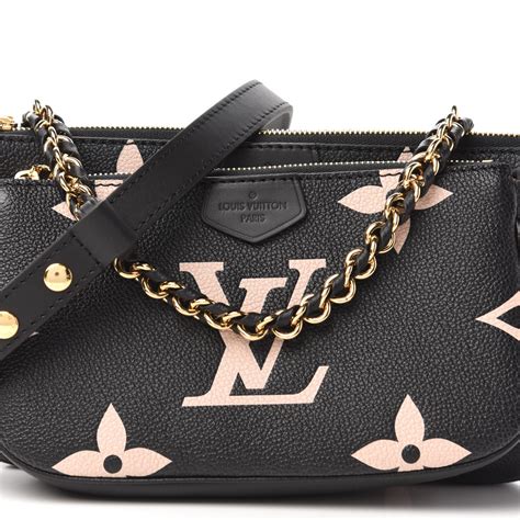 louis vuitton multi pochette accessoires empreinte|Louis Vuitton multi pochette monogram.